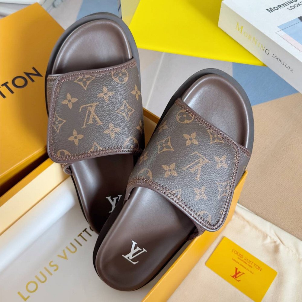 LV Miami Velcro slippers-7 LV Miami Velcro slippers-7