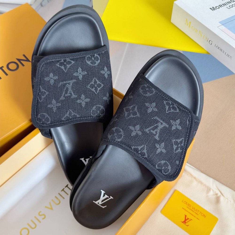 LV Miami Velcro slippers-8 LV Miami Velcro slippers-8