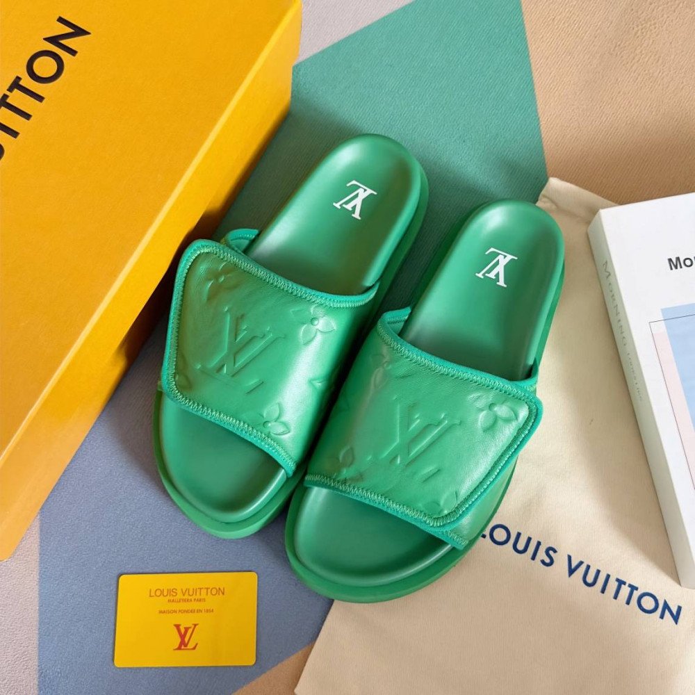 LV Miami Velcro slippers-22 LV Miami Velcro slippers-22