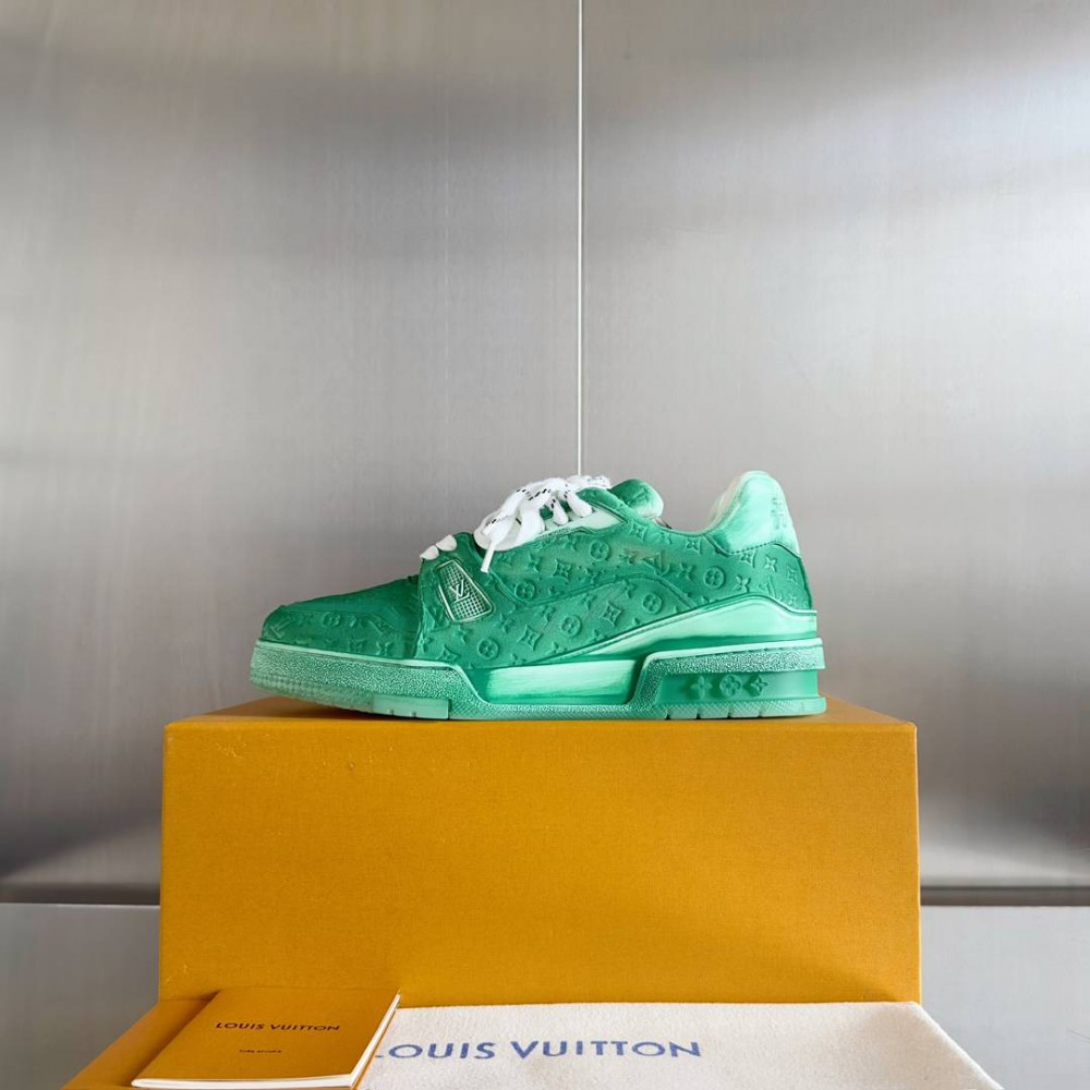 LV Trainer Wipe Color Green Print-008