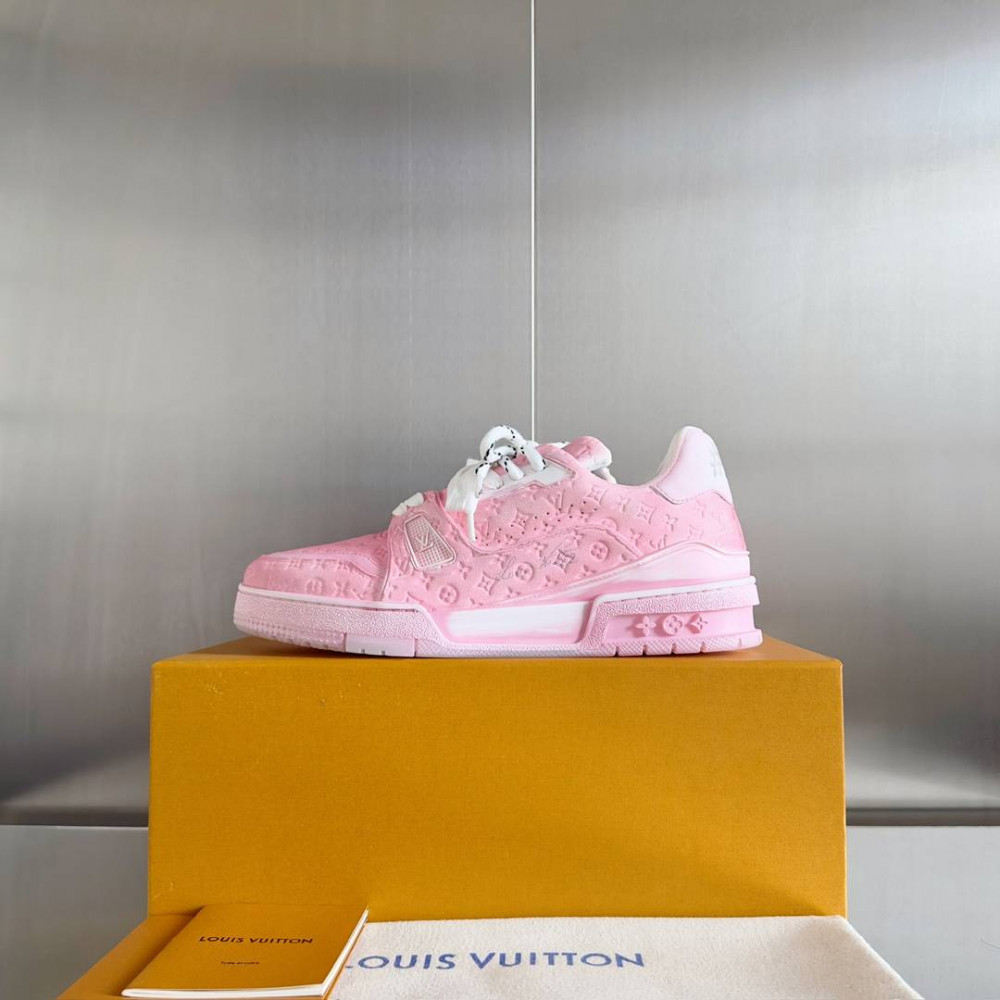 LV Trainer Wipe Color Pink Print-009
