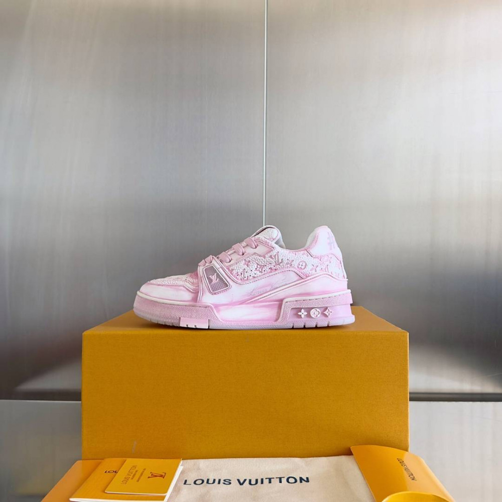 LV Trainer Wipe Color Original Pink Print-021