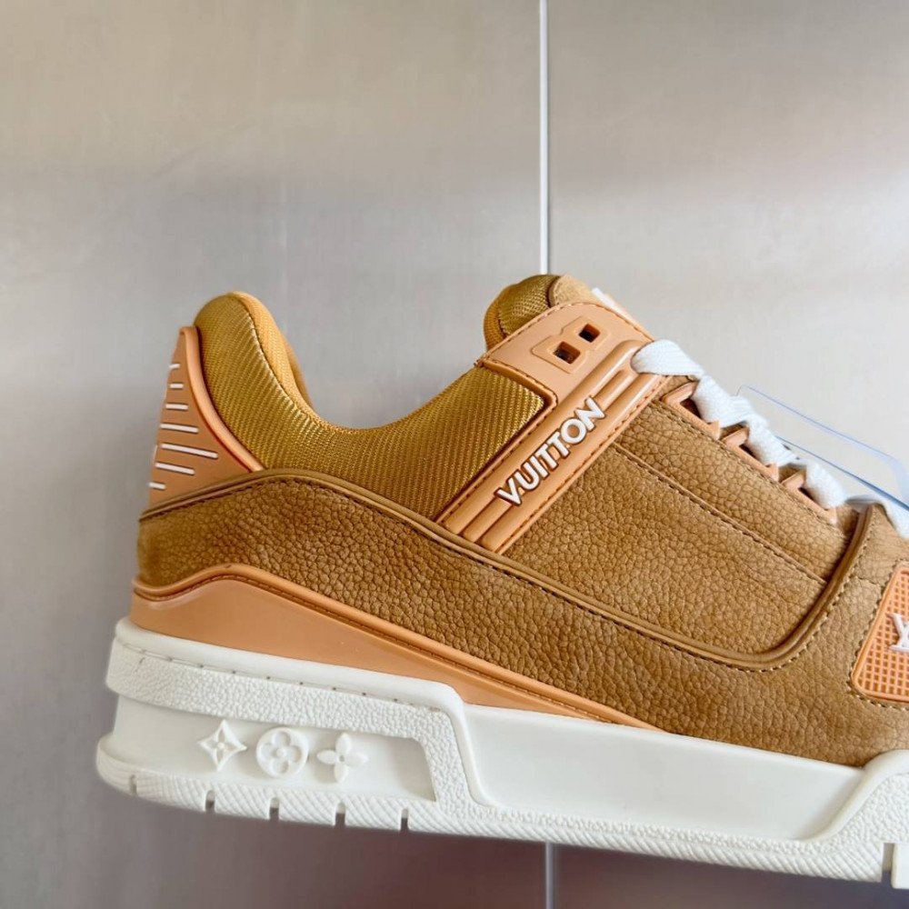 LV Trainer Sneaker Brown-018 LV Trainer Sneaker Brown-018