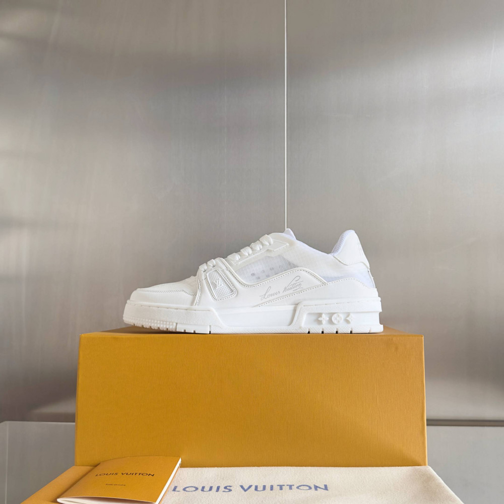 LV Trainer Sneaker Diamond Green-022