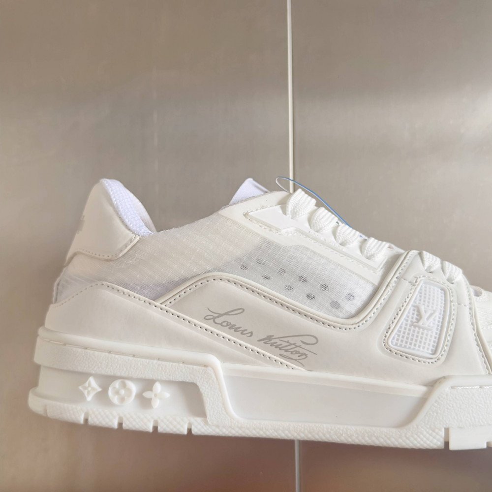 LV Trainer Sneaker Diamond Green-022 LV Trainer Sneaker Diamond Green-022