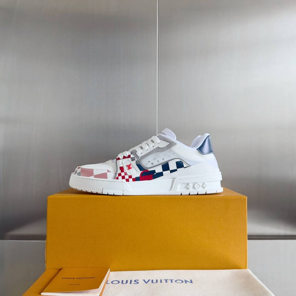 LV Trainer Sneaker White-035