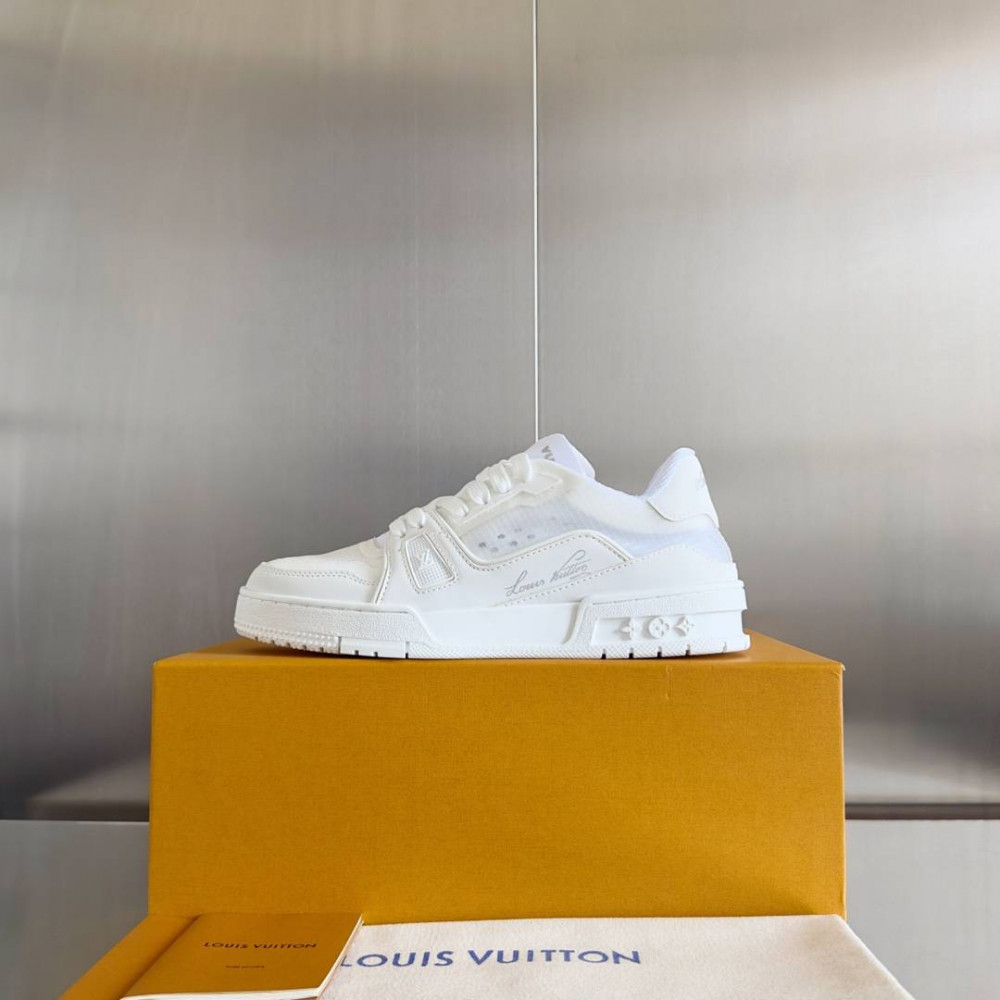 LV Trainer Sneaker White-037