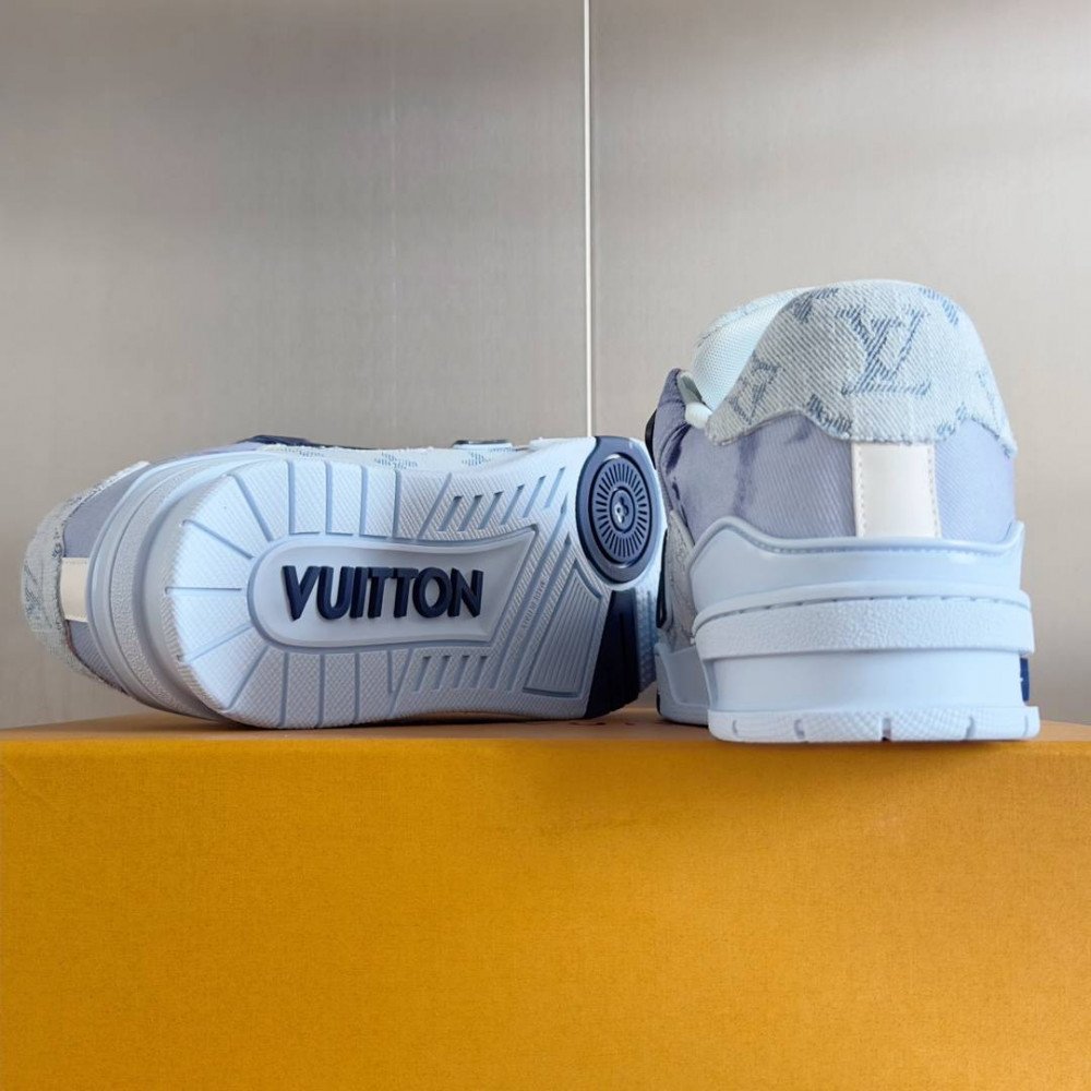 LV Trainer Sneaker Blue-045 LV Trainer Sneaker Blue-045
