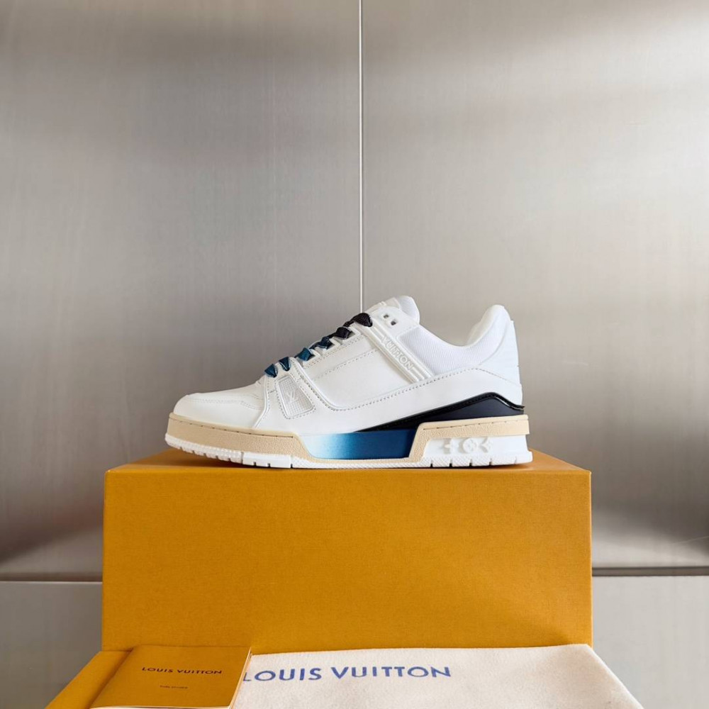 LV Trainer Sneaker White-049