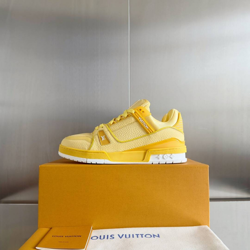 LV Trainer Sneaker Yellow-051