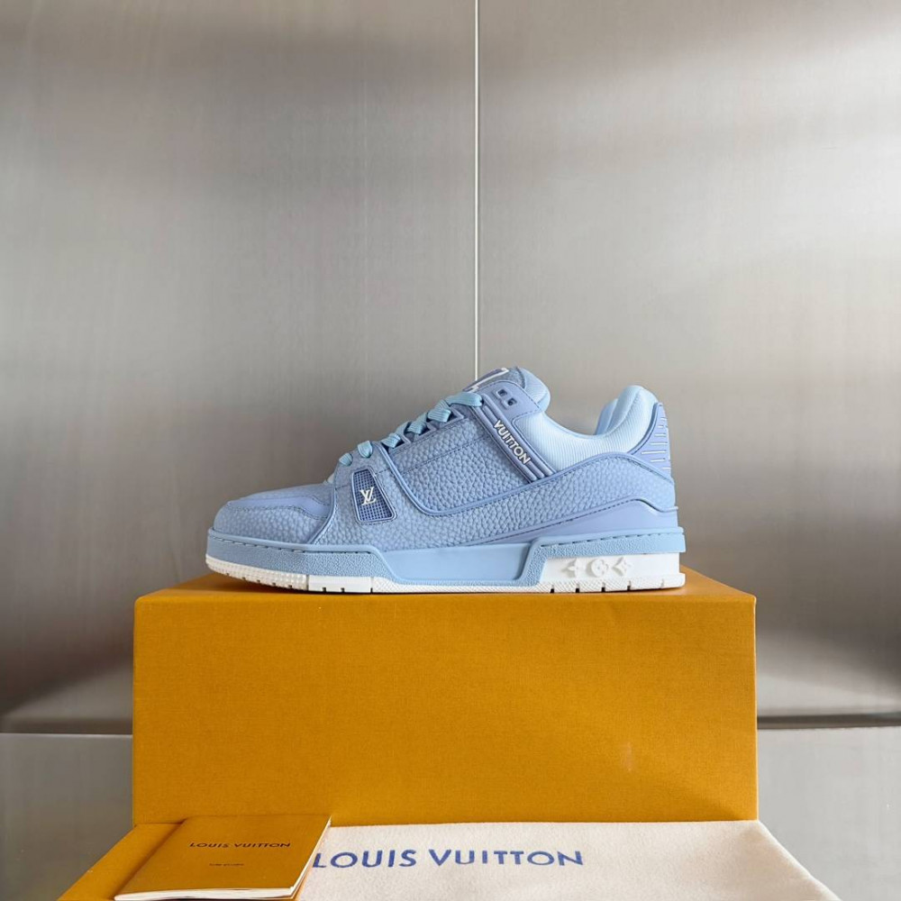 LV Trainer Sneaker Blue-052
