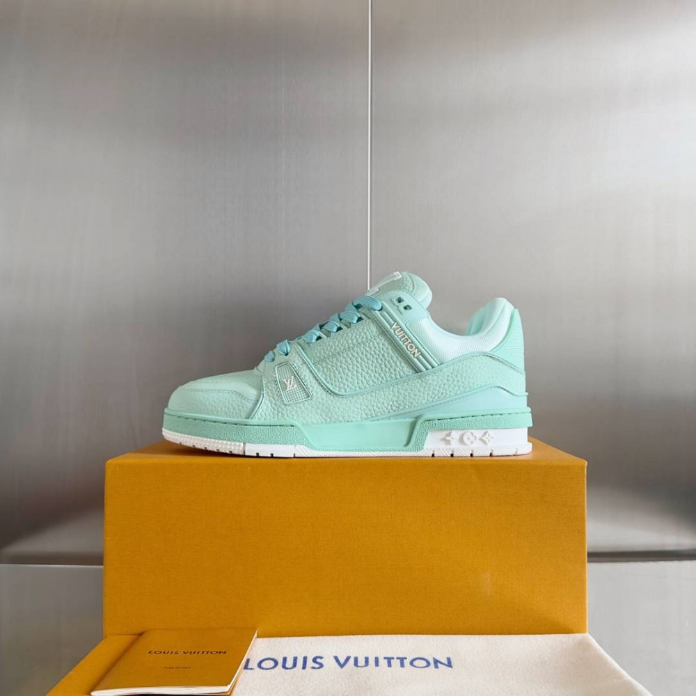 LV Trainer Sneaker Green-053