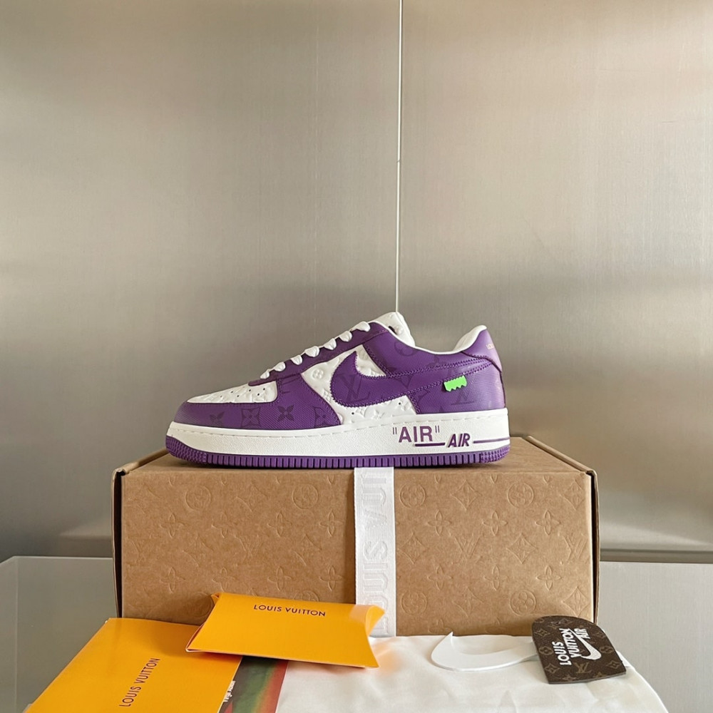 Louis Vuitton Air Force 1 Low Purple