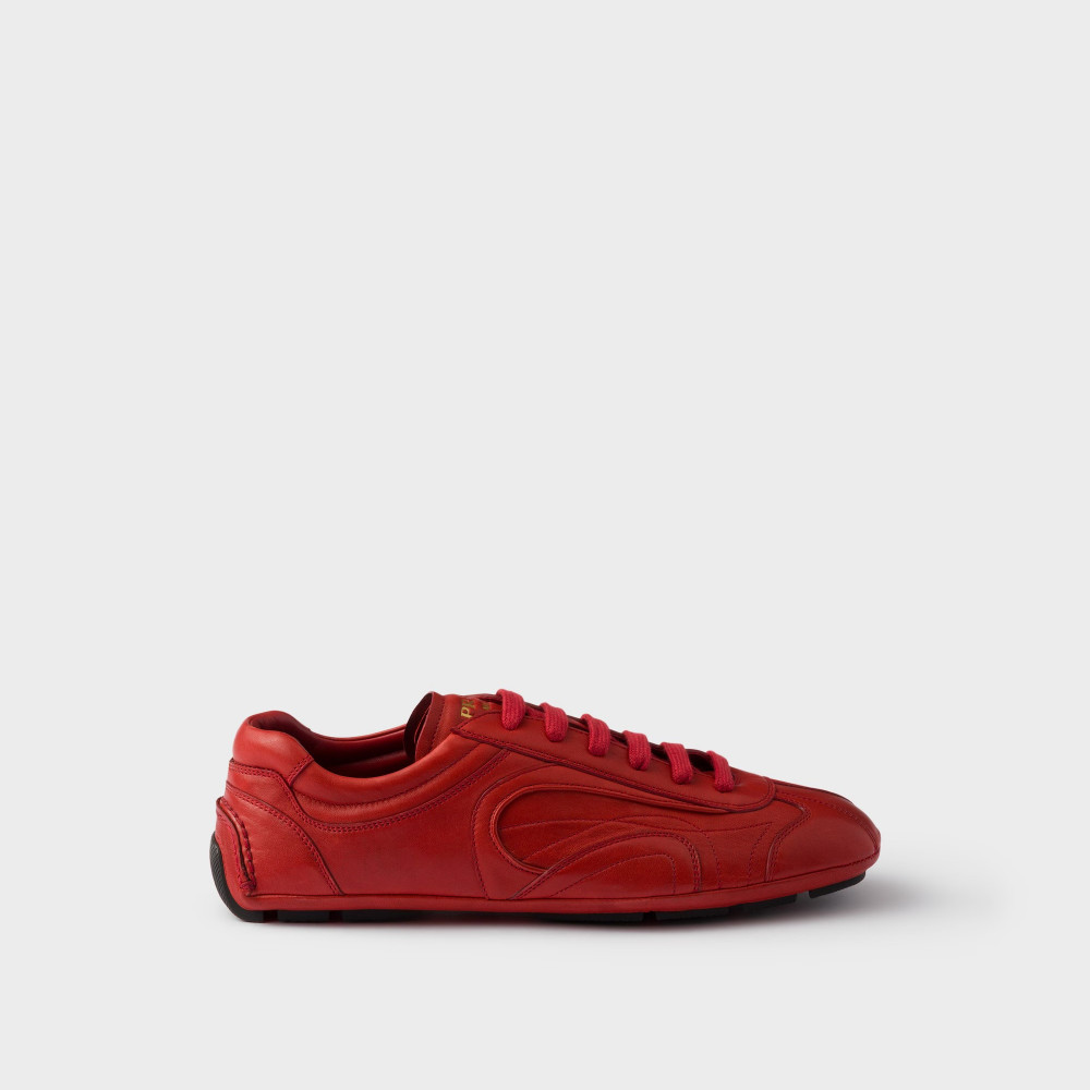 Montecarlo Re-Edition 2005 antiqued nappa leather sneakers