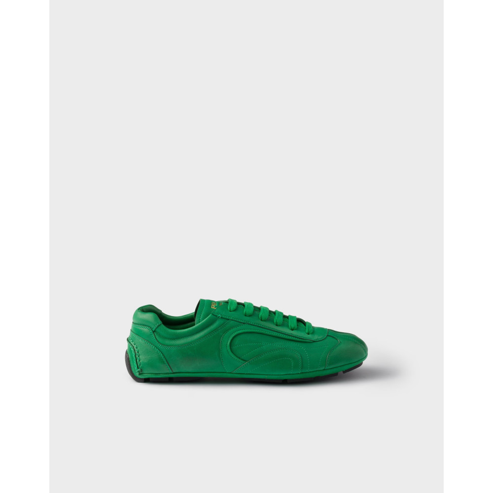 Montecarlo Re-Edition 2005 antiqued nappa leather sneakers 