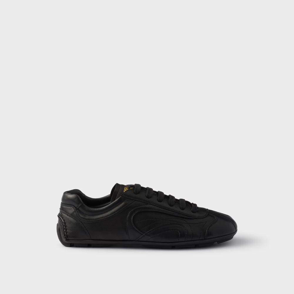 Montecarlo Re-Edition 2005 antiqued nappa leather sneakers 