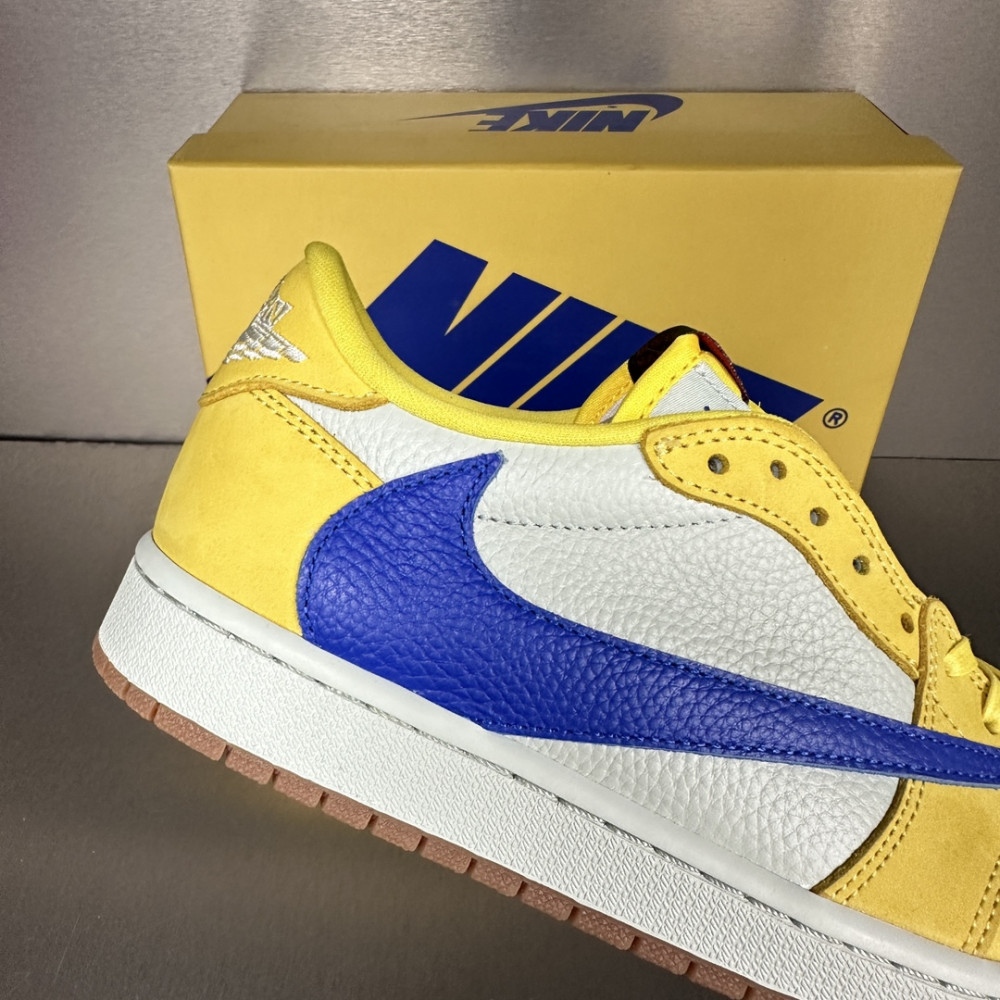 Air Jordan 1 Retro Low OG SP x Travis Scott 'Canary'