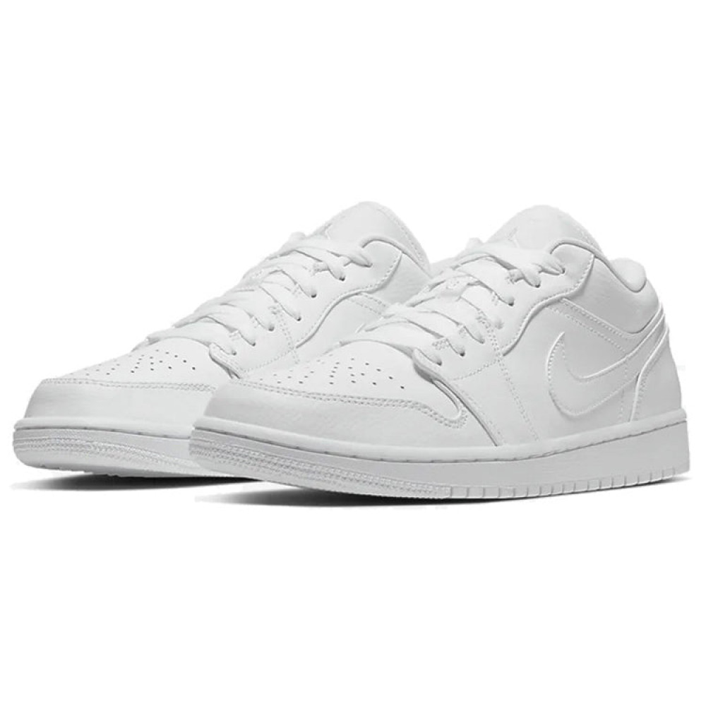 Air Jordan 1 Low Triple White 553558-126 Air Jordan 1 Low Triple White 553558-126