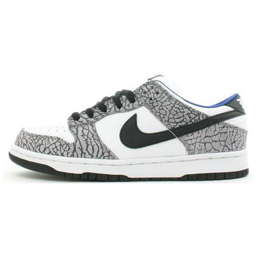 Nike x Supreme SB Dunk Low Pro  White Cement
