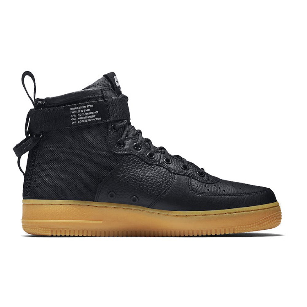 Nike SF Air Force 1 Mid  Black Gum  917753-003