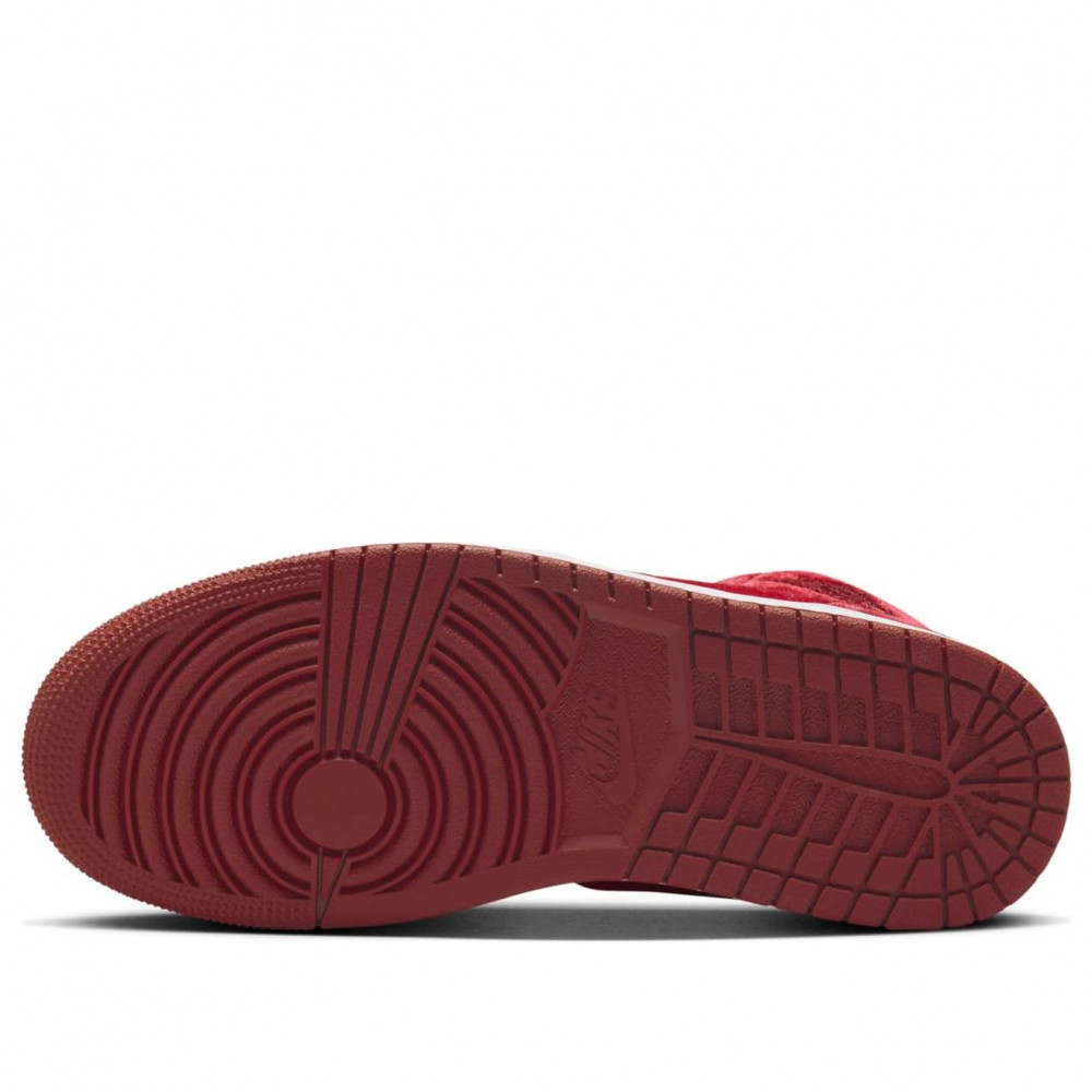 (WMNS) Air Jordan 1 Mid SE Red Velvet FZ3334-100 (WMNS) Air Jordan 1 Mid SE Red Velvet FZ3334-100