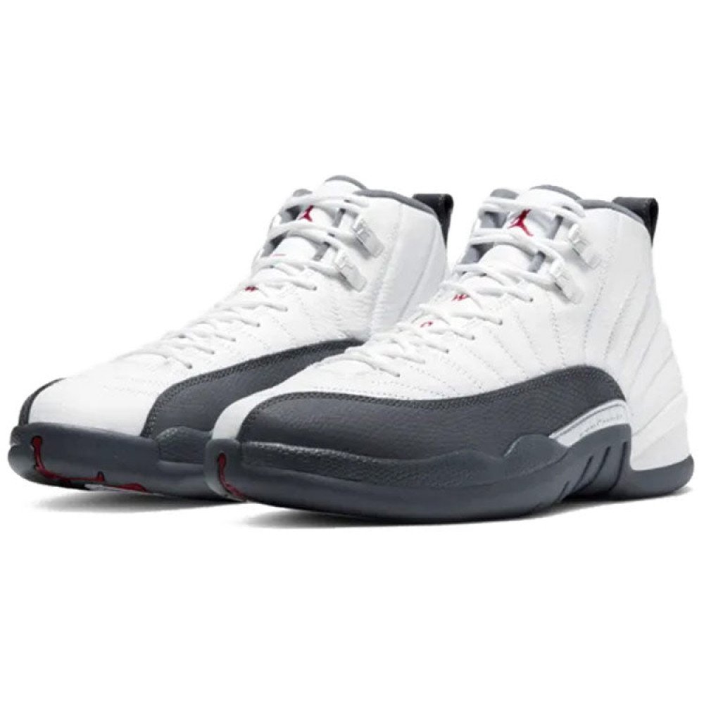 Air Jordan 12 Retro White Dark Grey 130690-160 Air Jordan 12 Retro White Dark Grey 130690-160