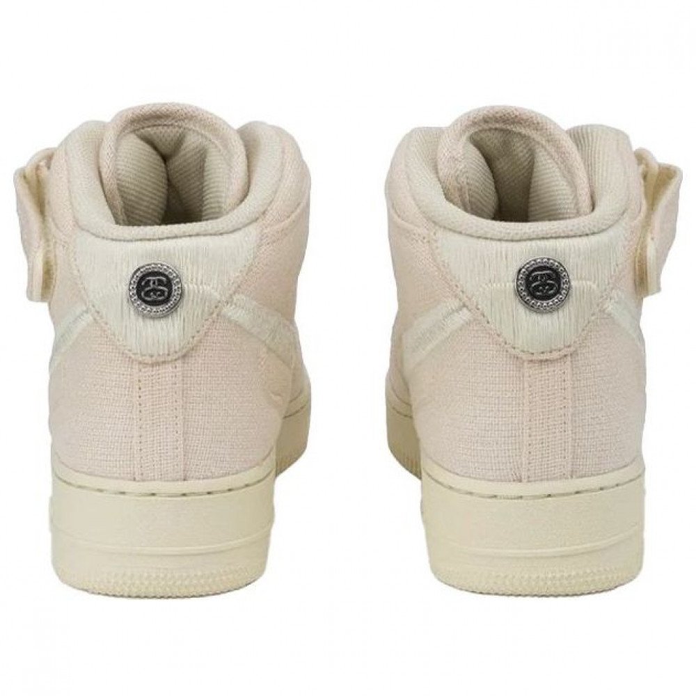 Nike x Stussy Air Force 1 Mid  Fossil  DJ7841-200