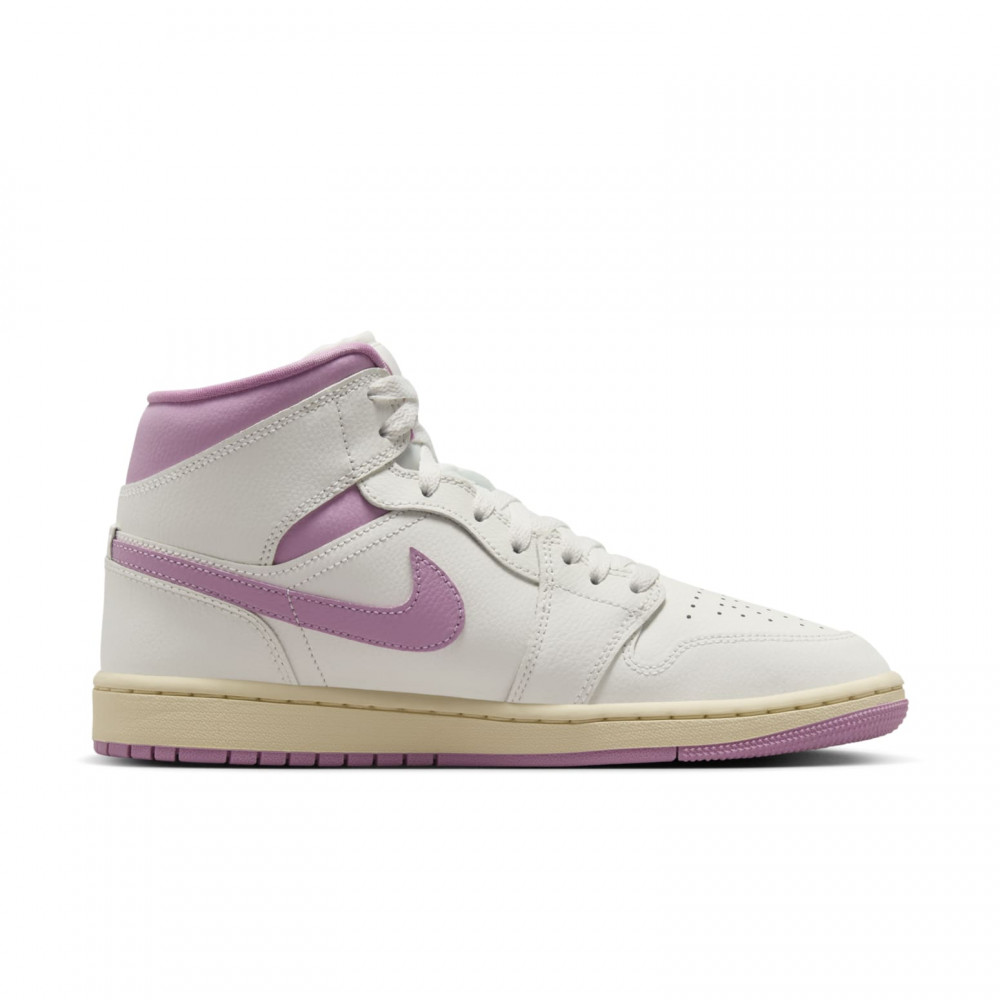 (WMNS) Air Jordan 1 Mid  Sail Pink Coconut Milk  BQ6472-162