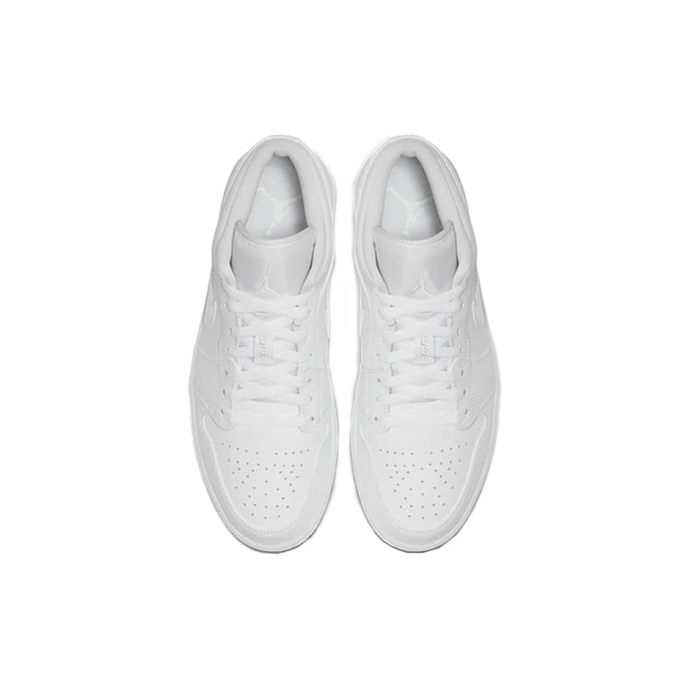 Air Jordan 1 Low Triple White 553558-126 Air Jordan 1 Low Triple White 553558-126