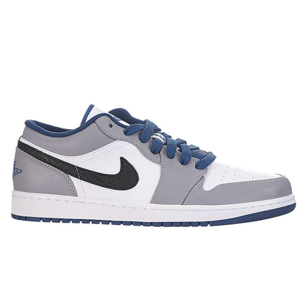 Air Jordan 1 Low Cement True Blue 553558-103 Air Jordan 1 Low Cement True Blue 553558-103