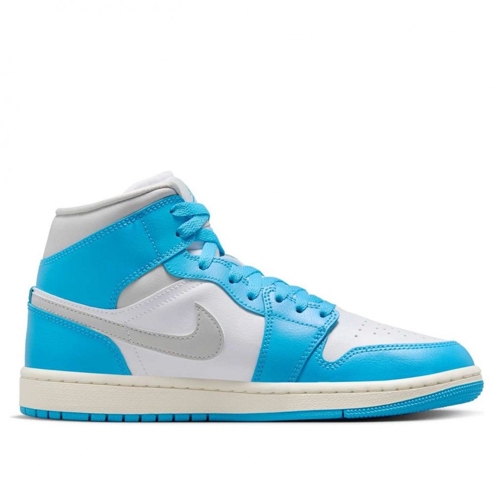 (WMNS) Air Jordan 1 Mid Dark Powder Blue BQ6472-400 (WMNS) Air Jordan 1 Mid Dark Powder Blue BQ6472-400