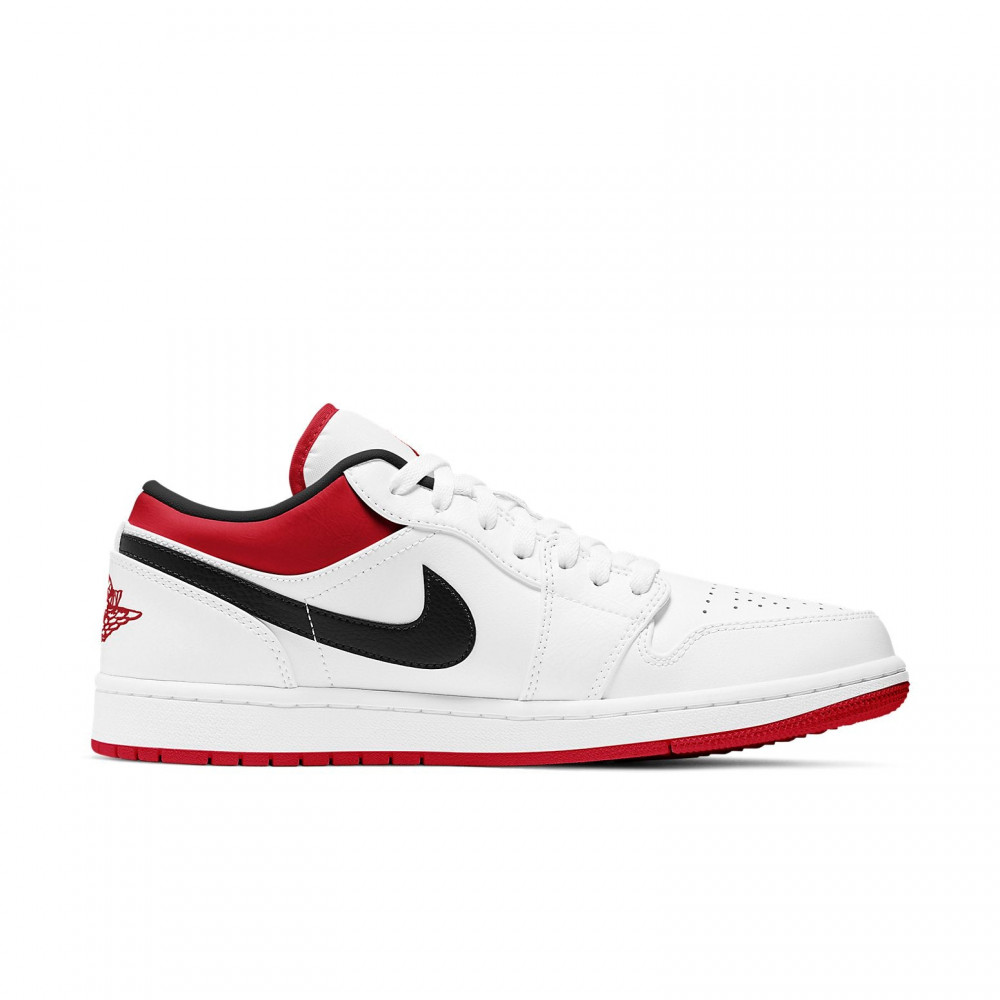 Air Jordan 1 Low White University Red 553558-118 Air Jordan 1 Low White University Red 553558-118