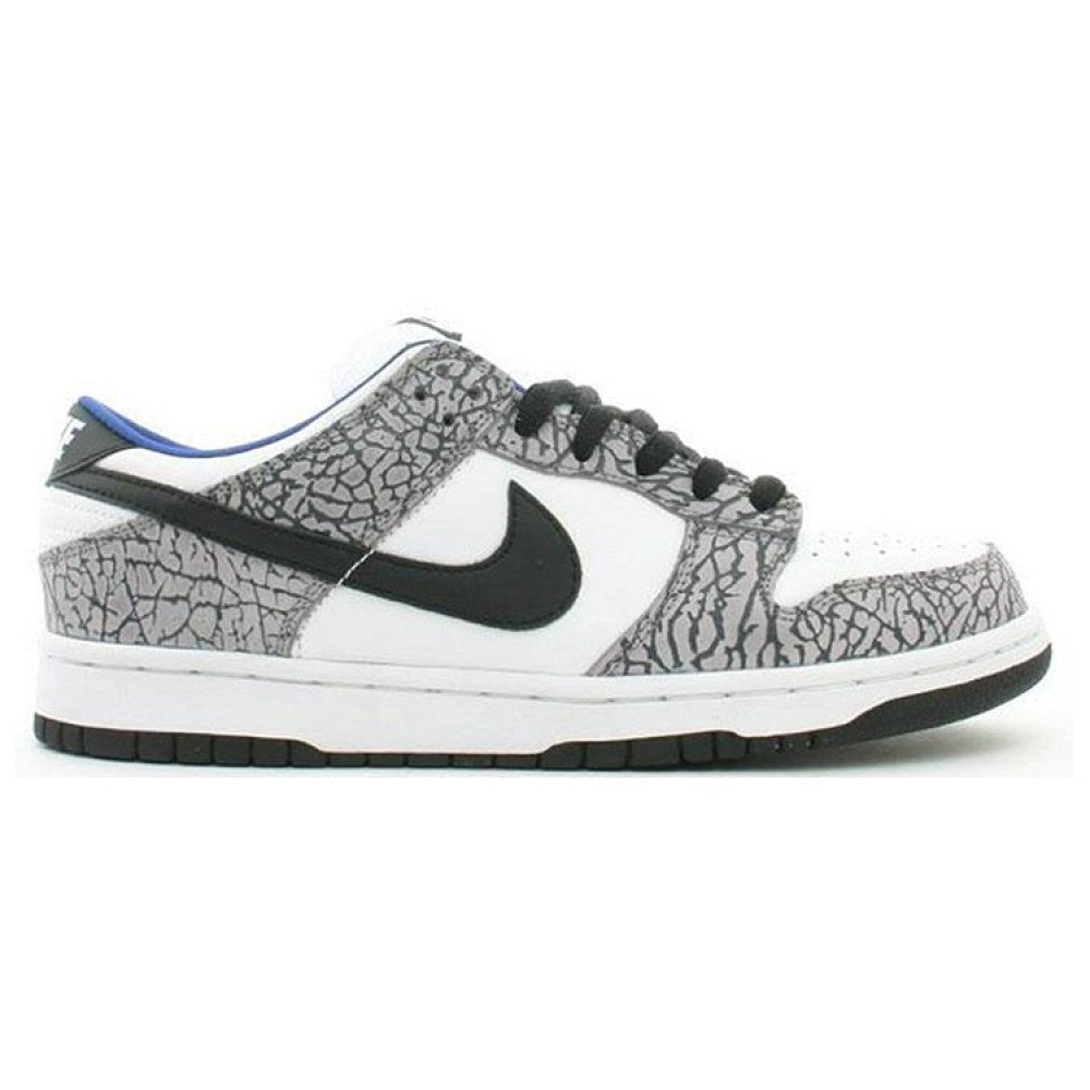 Nike x Supreme SB Dunk Low Pro  White Cement