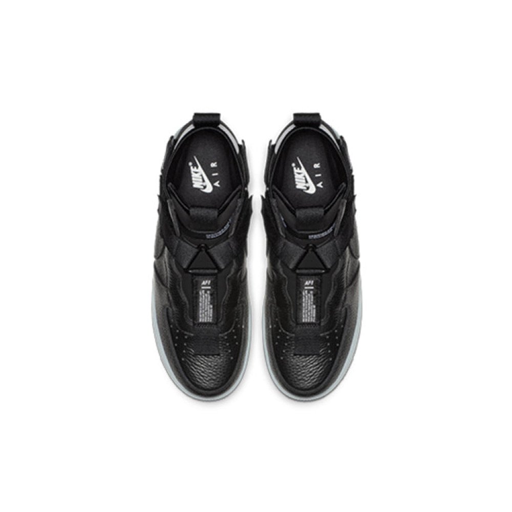 Nike Air Force 1 Mid Utility  Black Half Blue  AQ9758-001