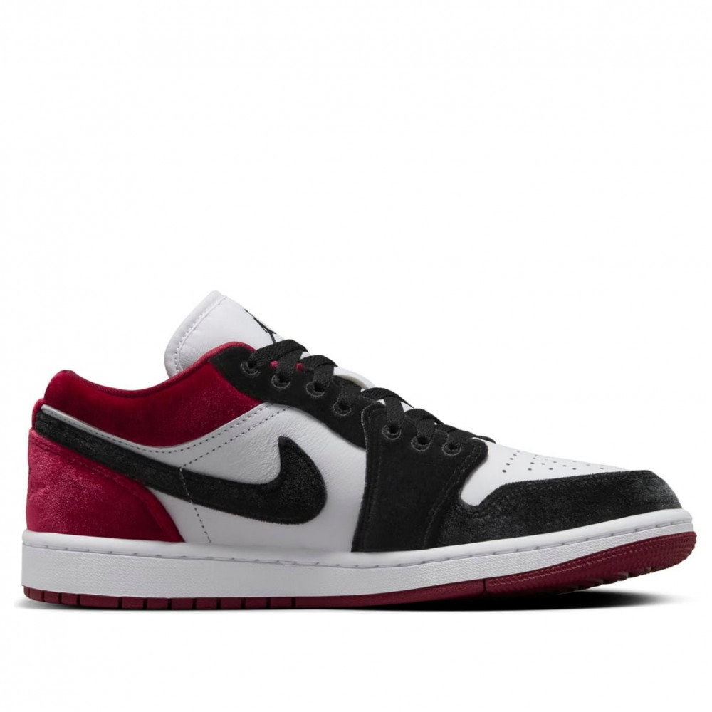 (WMNS) Air Jordan 1 Low SE Velvet Black Toe FZ3242-001 (WMNS) Air Jordan 1 Low SE Velvet Black Toe FZ3242-001
