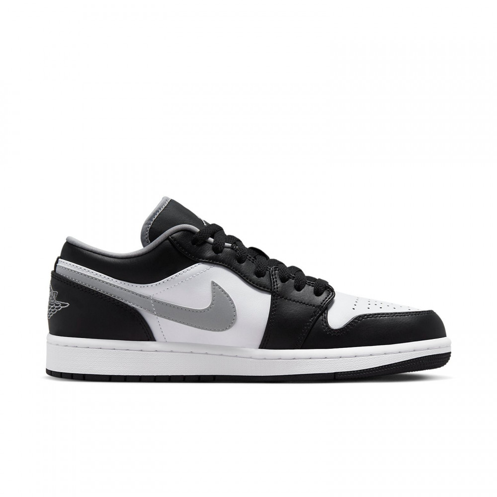 Air Jordan 1 Low Black White Grey 553558-040 Air Jordan 1 Low Black White Grey 553558-040