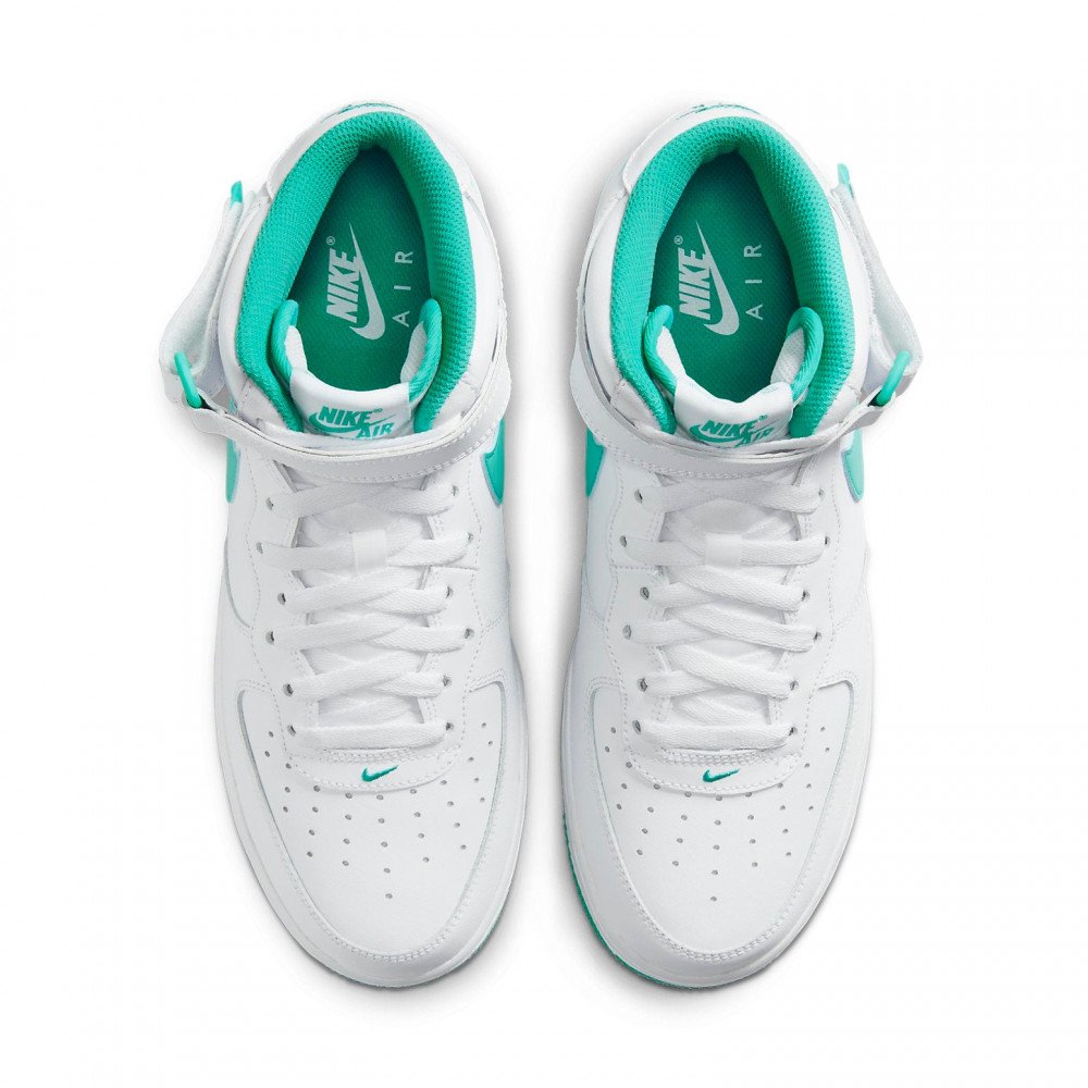 Nike Air Force 1 Mid  White/Clear Jade  DV0806-102
