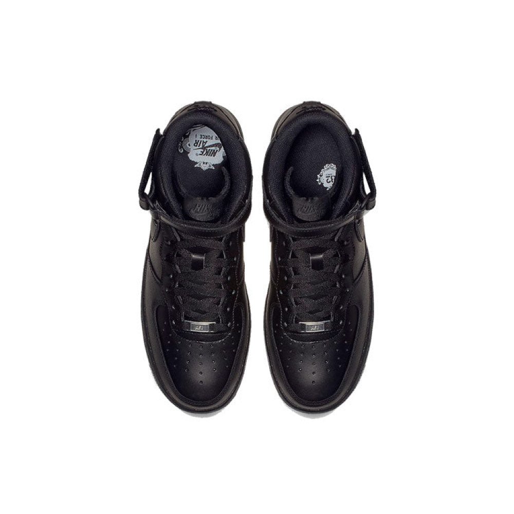Nike Air Force 1 Mid  07  Triple Black 2016  315123-001