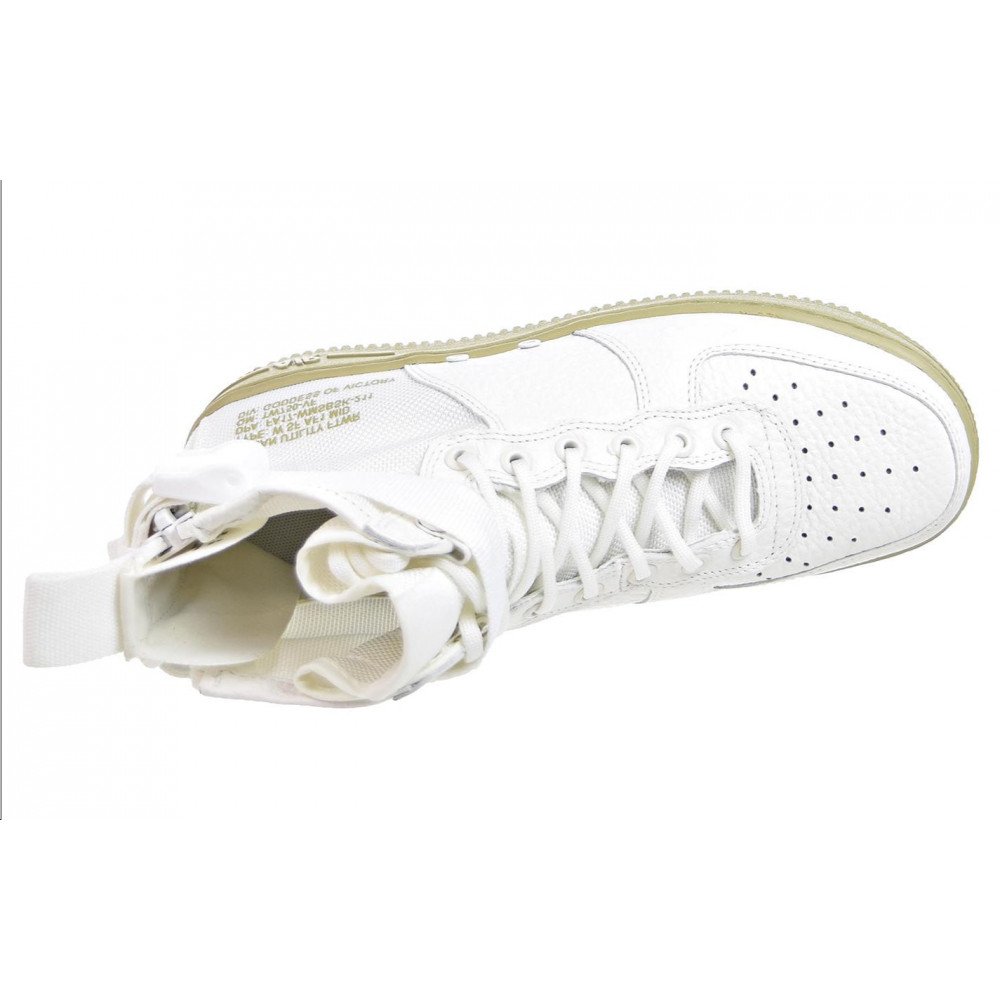 (WMNS) Nike SF Air Force 1 Mid  Olive Ivory  AA3966-100