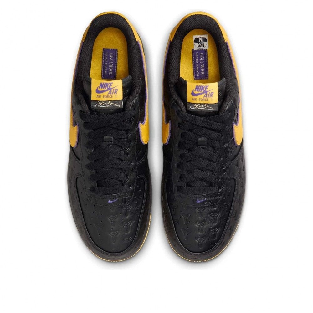 Nike x Kobe Bryant Air Force 1 Low Lakers Away HV5122-001 Nike x Kobe Bryant Air Force 1 Low Lakers Away HV5122-001