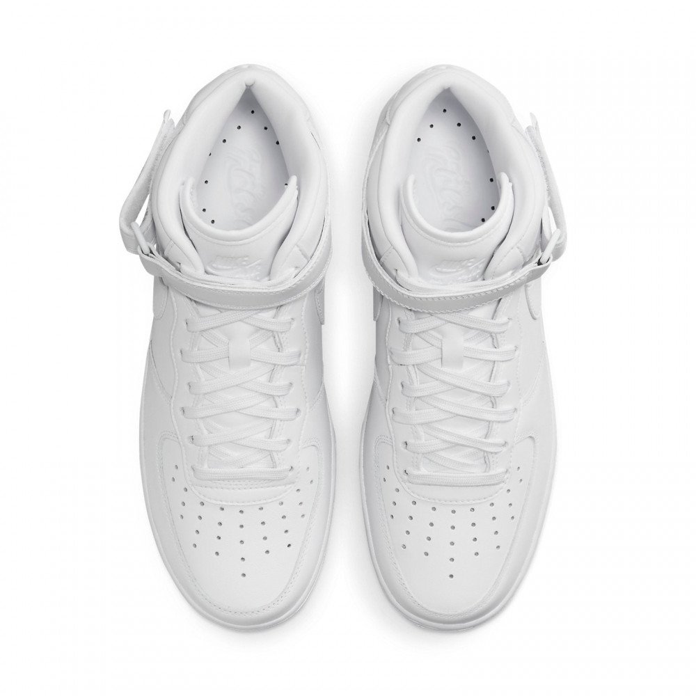 Nike Air Force 1 Mid  Fresh   Triple White  DZ2525-100