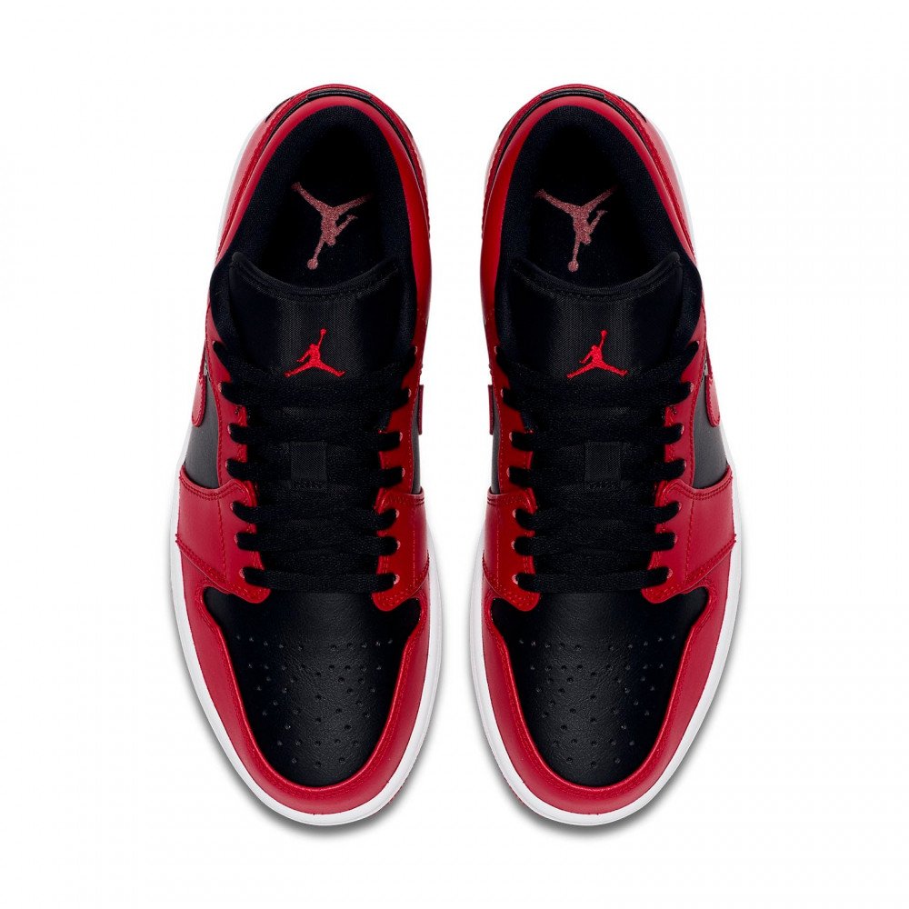 Air Jordan 1 Low Reverse Bred 553558-606 Air Jordan 1 Low Reverse Bred 553558-606