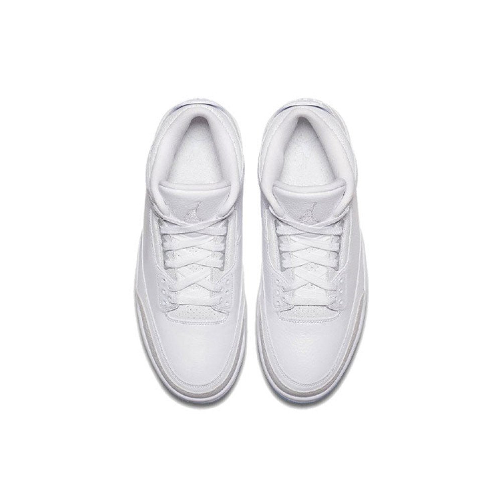 Air Jordan 3 Retro Triple White Air Jordan 3 Retro Triple White