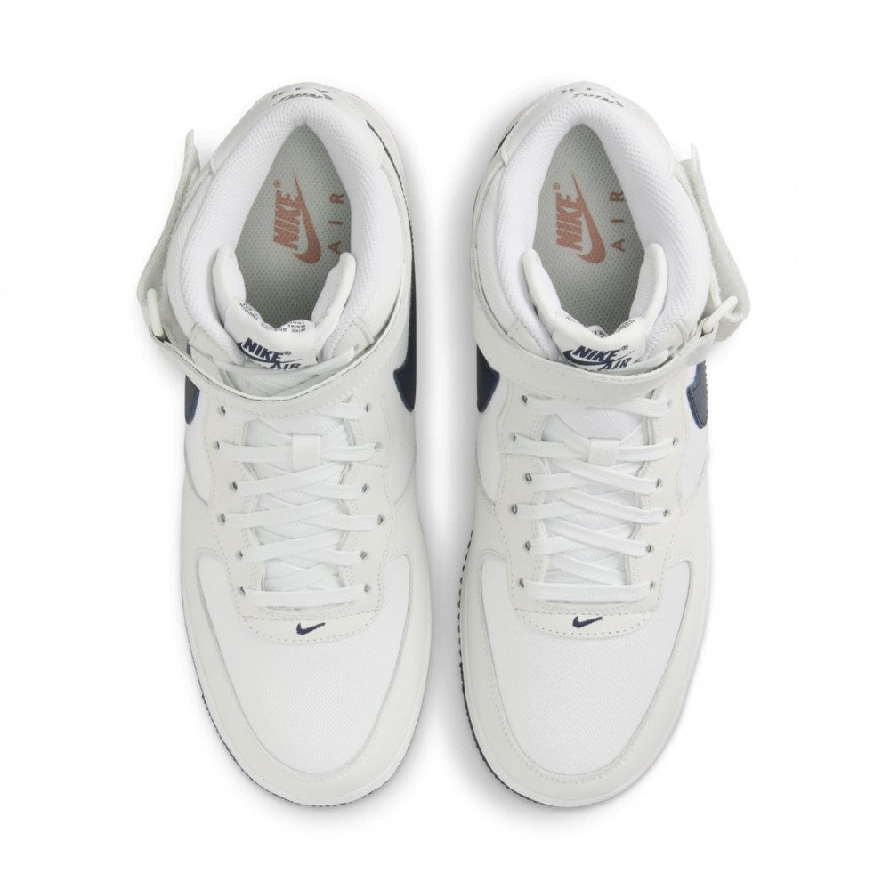 Nike Air Force 1 Mid  07 LX  Summit White Obsidian  FB8879-100