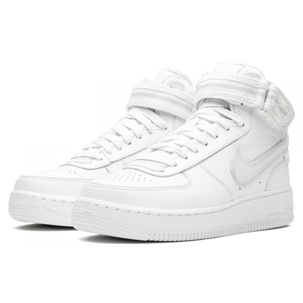 Nike x Riccardo Tisci Air Force 1 Mid SP  Triple White  677803-100