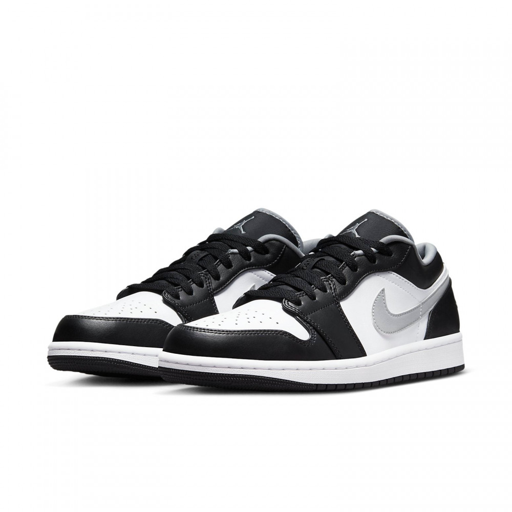 Air Jordan 1 Low Black White Grey 553558-040 Air Jordan 1 Low Black White Grey 553558-040