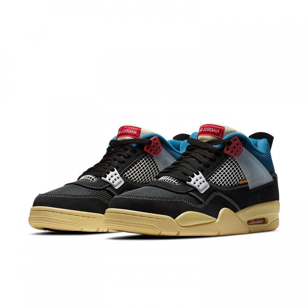 Air Jordan 4 Retro x Union LA Off Noir Air Jordan 4 Retro x Union LA Off Noir
