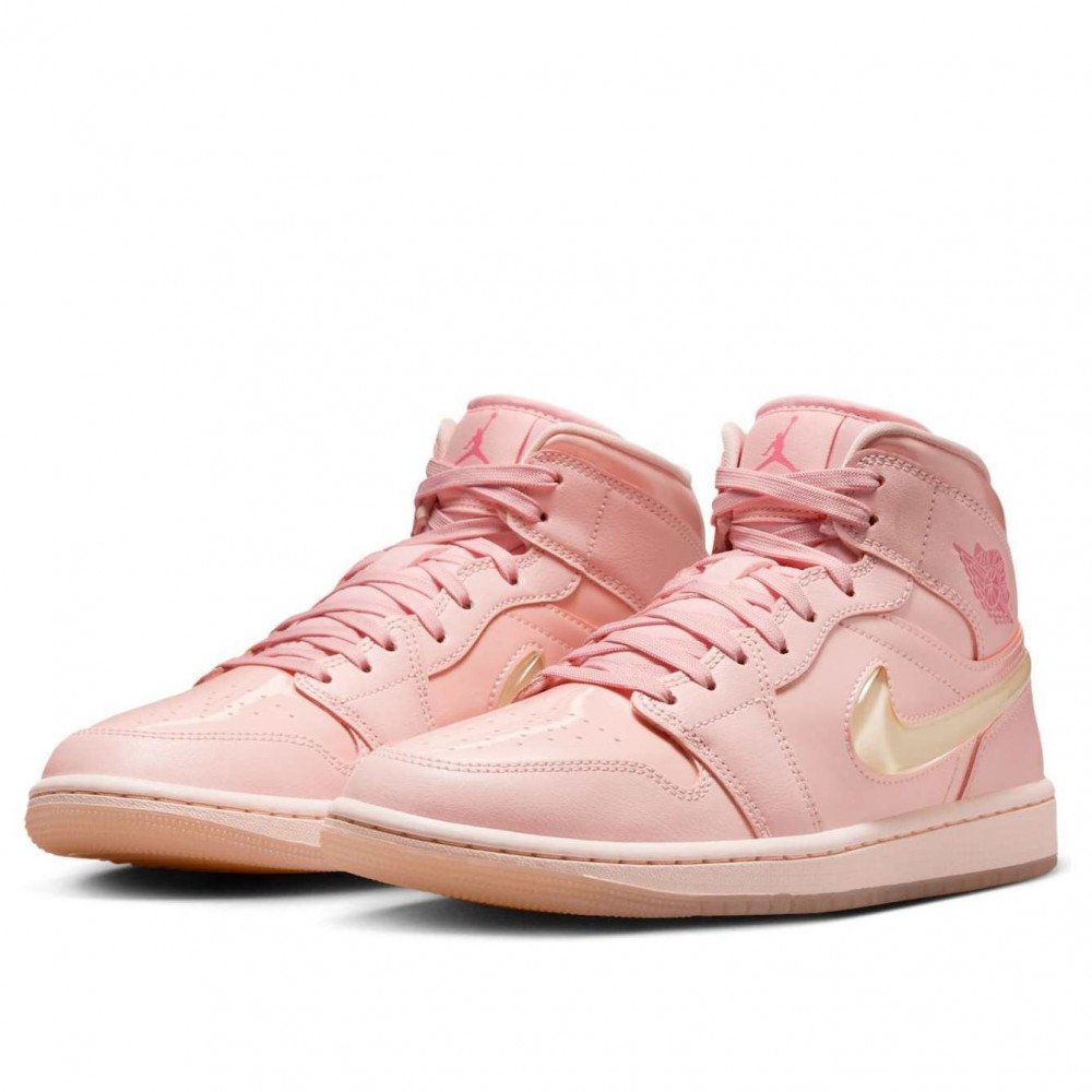 (WMNS) Air Jordan 1 Mid Patent Valentine s Day HF3173-600 (WMNS) Air Jordan 1 Mid Patent Valentine s Day HF3173-600