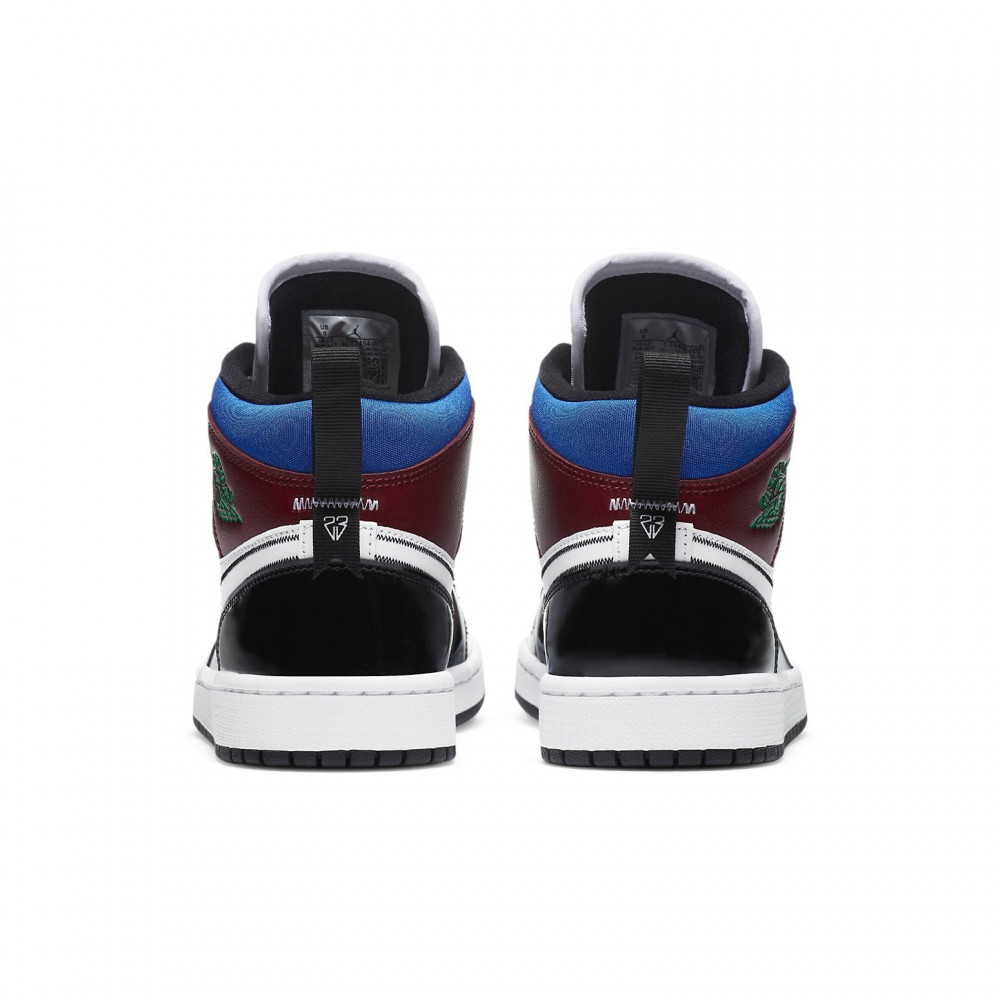 (WMNS) Air Jordan 1 Mid SE Black White Multi-Color DB5454-001 (WMNS) Air Jordan 1 Mid SE Black White Multi-Color DB5454-001
