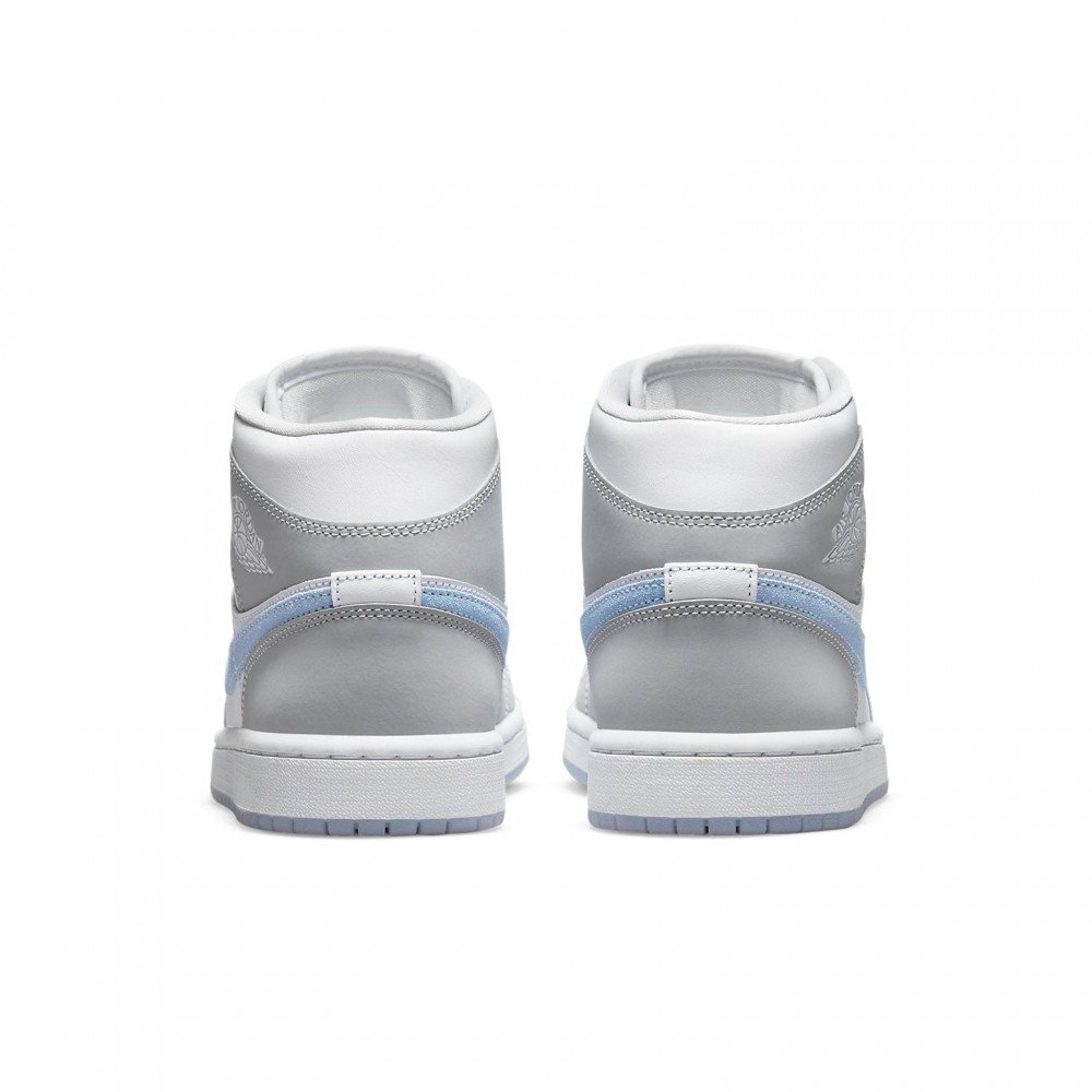 (WMNS) Air Jordan 1 Mid Wolf Grey Aluminum BQ6472-105 (WMNS) Air Jordan 1 Mid Wolf Grey Aluminum BQ6472-105